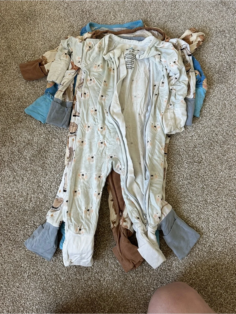 Bamboo sleepers for babies.